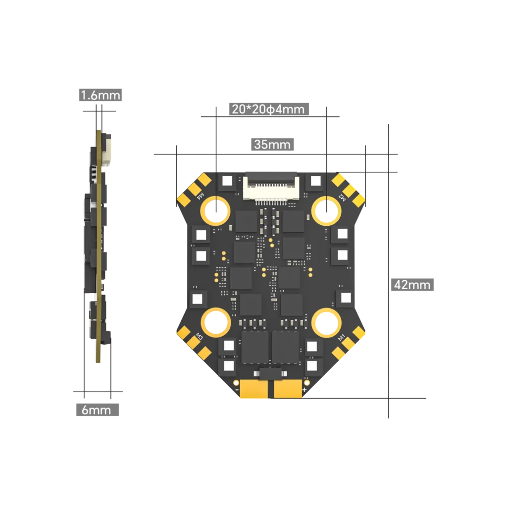 IFlight Borg Mini F7 Stack + 60A 4-IN-1 ESC