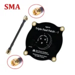 Triple Feed Patch 5.8GHz Antenna SMA