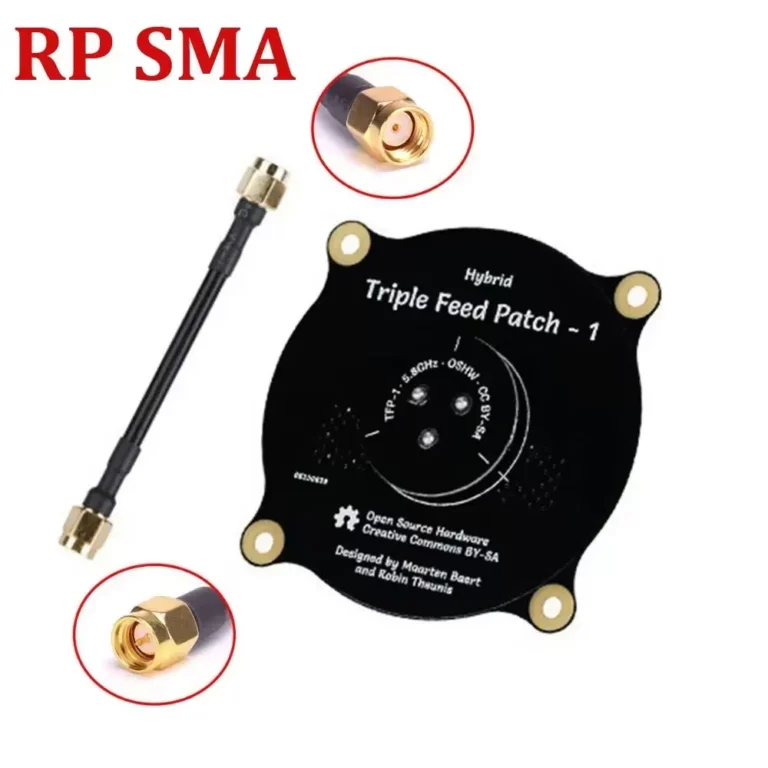 Triple Feed Patch 5.8GHz Antenna SMA