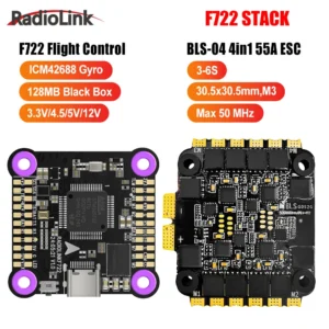 Radiolink F722 Flight Controller Stack with 55A ESC