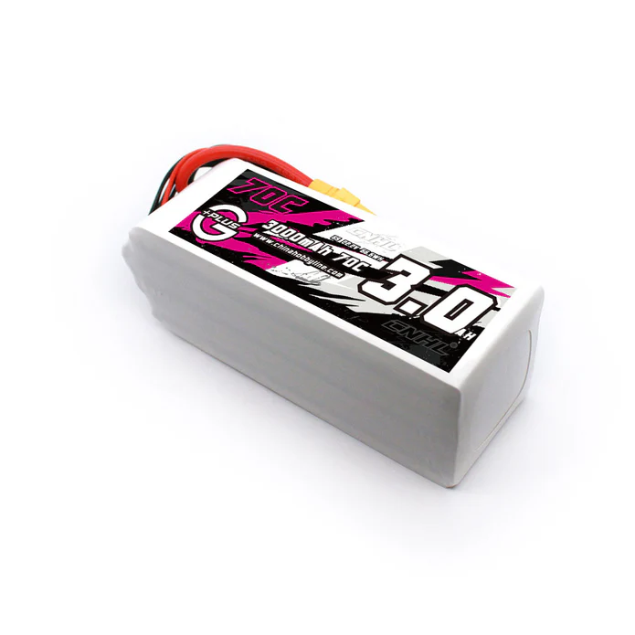CNHL G+Plus 3000mAh 22.2V 6S 70C Lipo Battery with XT90 Plug