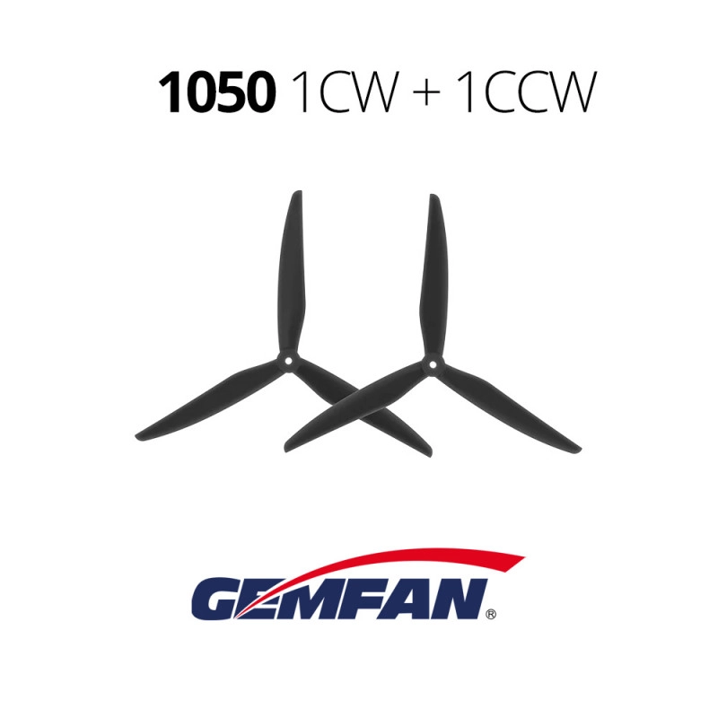 Gemfan 1050 3-Blade 10 inch Glass Fiber Nylon Propeller