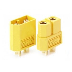 AMASS XT60 Lipo battery connector pair (male and Female)